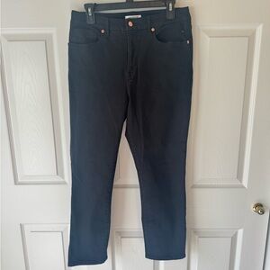 Good American Black Good Waist Crop